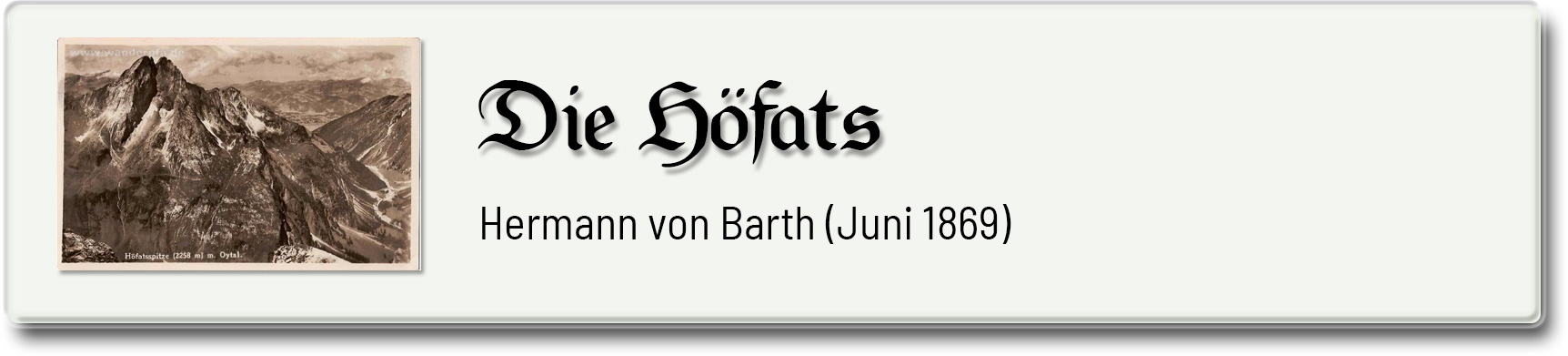 Die Höfats