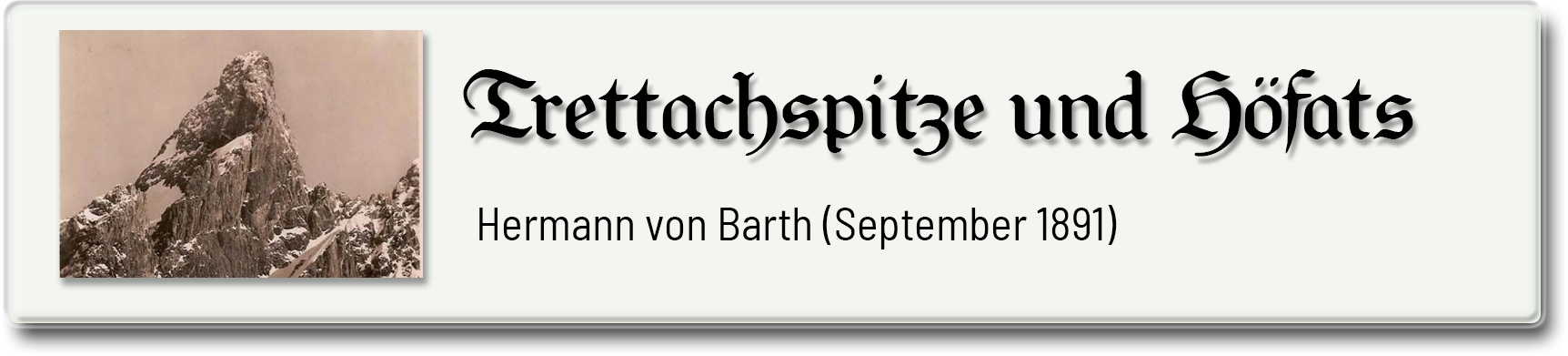 Trettachspitze und Höfats