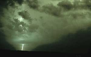 nächtliches Gewitter