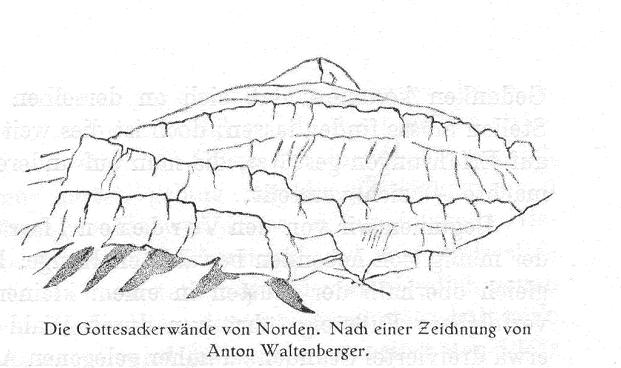 Gottesackerwände von Norden Gottesackerwände von Norden