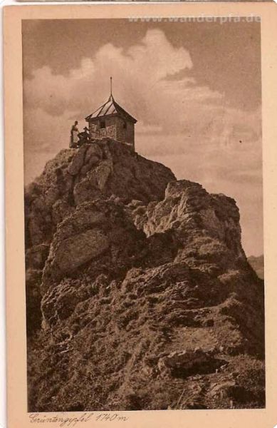 Grünten mit Hochwarte (ca. 1910) Grünten mit Hochwarte (ca. 1910)