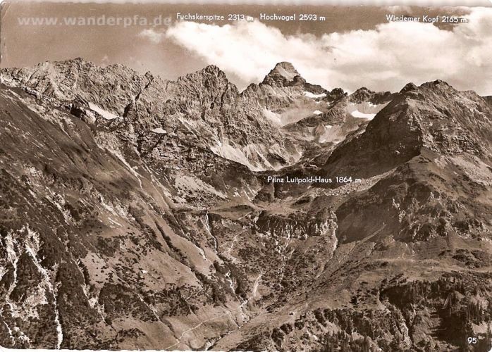 Aufstieg zum Hochvogel aus dem Bärgündele-Tal Aufstieg zum Hochvogel aus dem Bärgündele-Tal